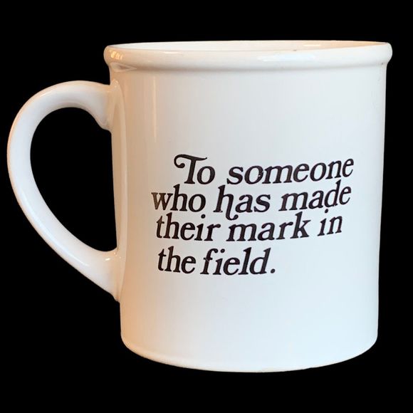 1982 A.C.E. ALASKA Moose Mug Poop Coffee Cup Someone Made Mark in Field Funny - Picture 6 of 12